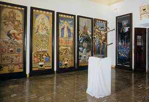 Il museo della Contrada dove sono conservati i cenci vinti.