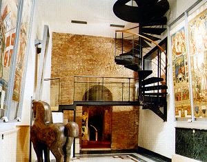 Il museo ocaiolo dove sono conservati i cenci vinti.