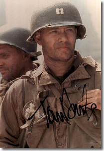 Tom Hanks in Salvate il soldato Ryan