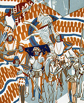 Il popolo del Leocorno illustrato da Duilio Cambellotti.
