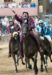 L'ultima vittoria della Contrada della Torre risale al 2 luglio 2015.