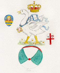 Acquerello realizzato da Enrico Martelloni per OcaioloExtraMoenia.com